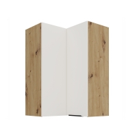 Szafka narożna górna 60 cm AURO WH/AR 60x60 GN-90 2F 90 antyfinger